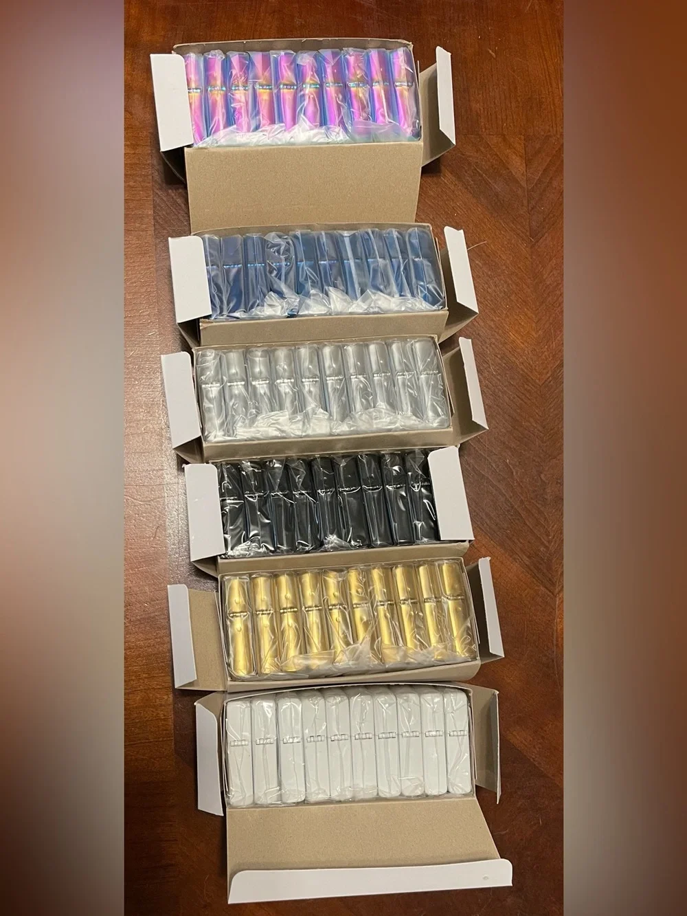 60 pack Metallic Party Lighter Assorted Colors - Pack of Refillable Lighters